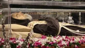The body of St. Pio of Pietrelcina